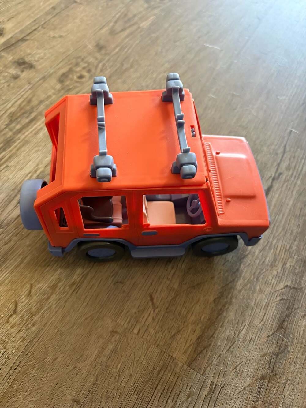BLUEY Heeler Jeep 4WD Family Vehicle Car By Moose Toys Replacement Car Orange